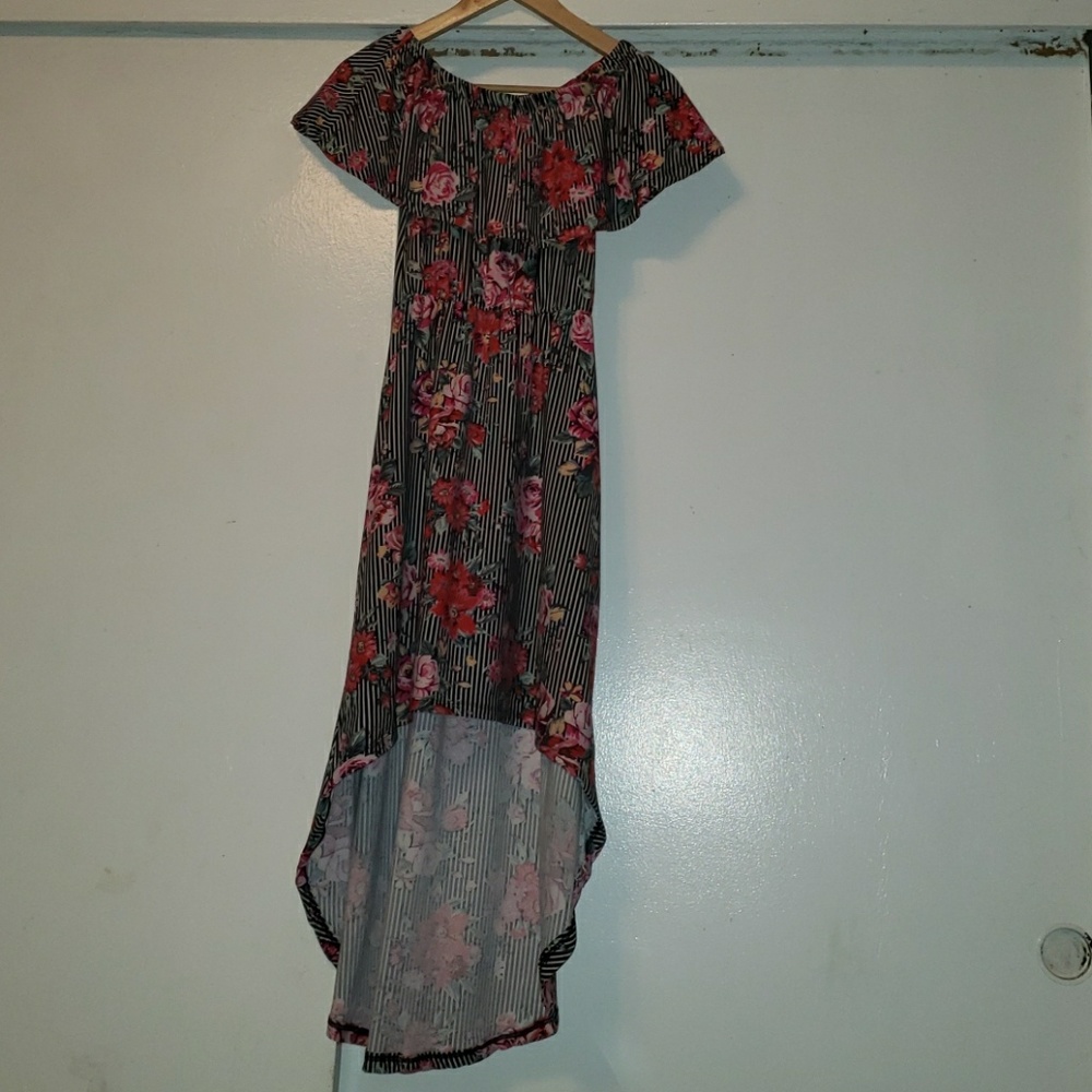 High and low dress